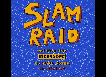 Slam Raid screen shot title